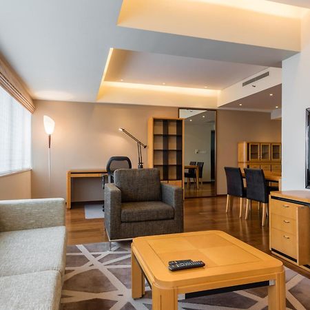 Shanghai Centre Serviced Apartment Экстерьер фото