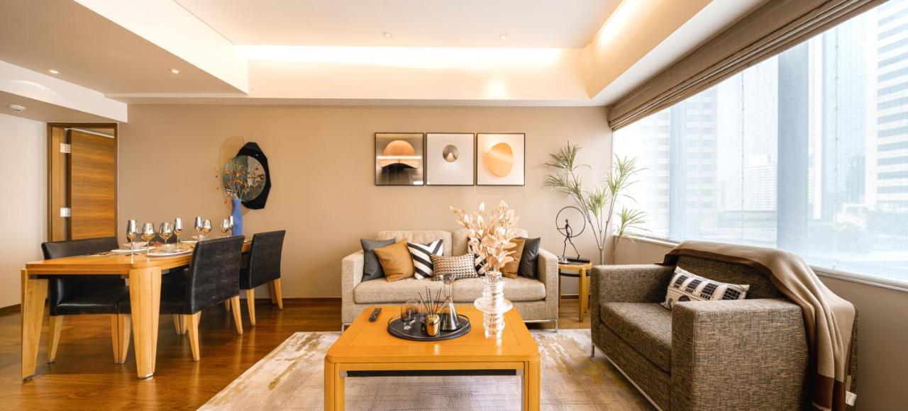 Shanghai Centre Serviced Apartment Экстерьер фото