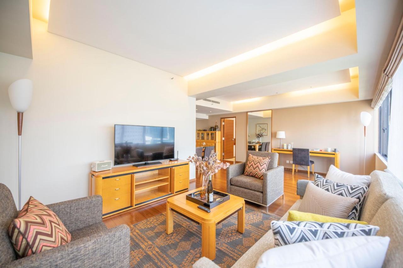 Shanghai Centre Serviced Apartment Экстерьер фото